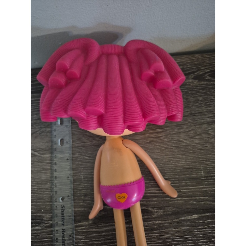 Lalaloopsy Tippy Tumblelina Doll 12" Pink Hair 2009 MGA - Picture 5 of 7